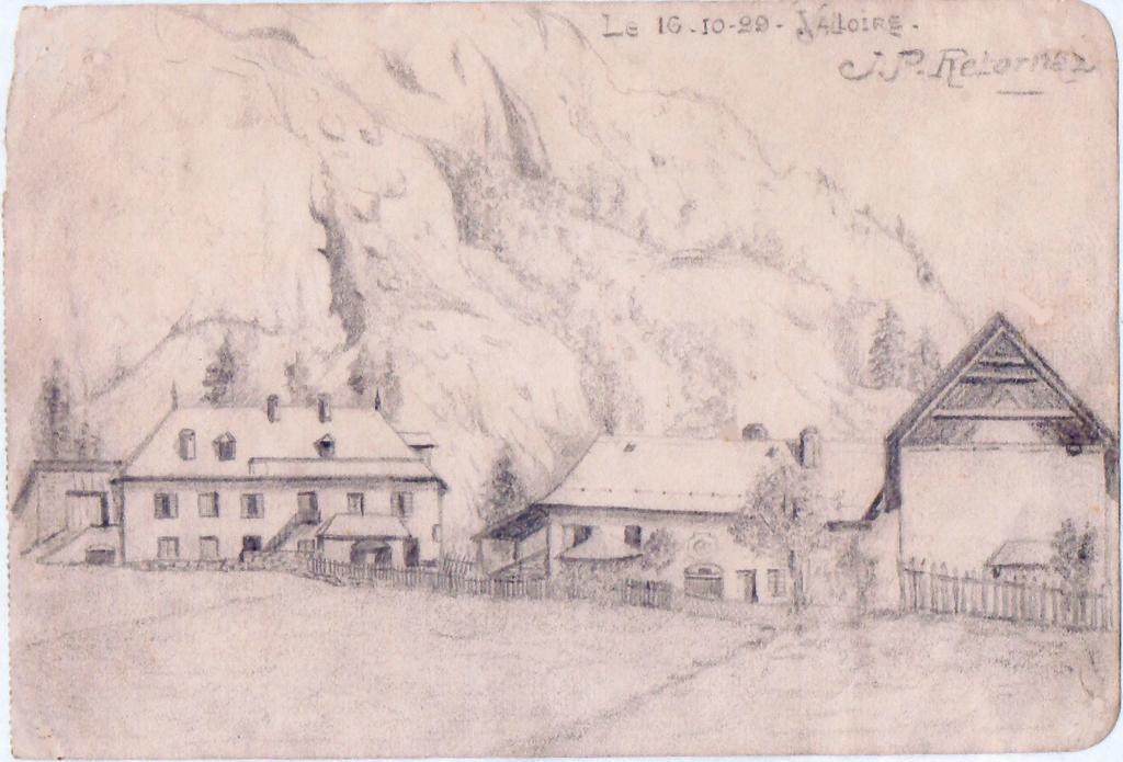 Hotel De La Poste Valloire Exterior foto
